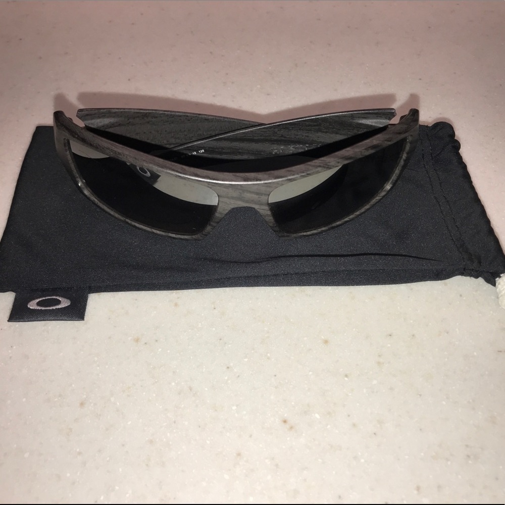 Oakley Gascan Men’s Woodgrain Sunglasses